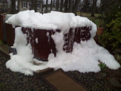 What Causes Hot Tub Foam