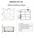 HARMONY PLUG & PLAY HOT TUB