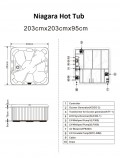 NIAGARA 2 - 7 PERSON HOT TUB